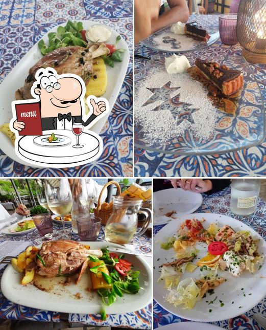 Spezzatino di maiale al Ristorante Albergo Motta di Gaibotti Monia