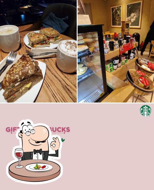 Food at Starbucks Coffee