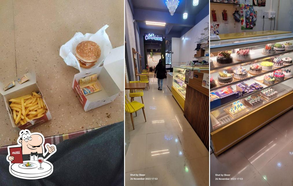 Meals at cafe Chocolicious