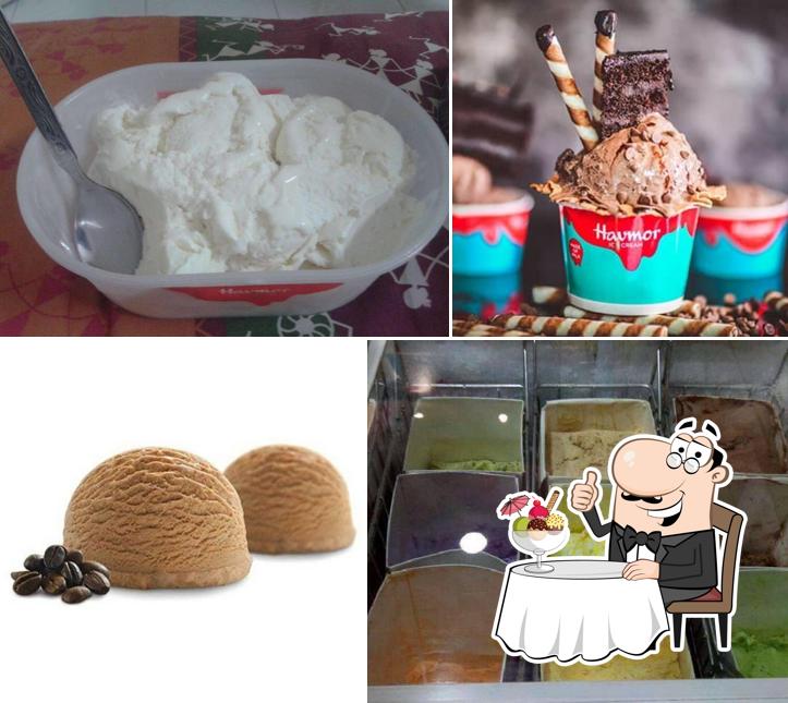 Enjoy one of the sweet dishes