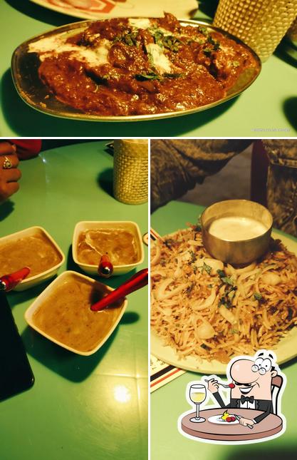 Food at The ढाबा Hub
