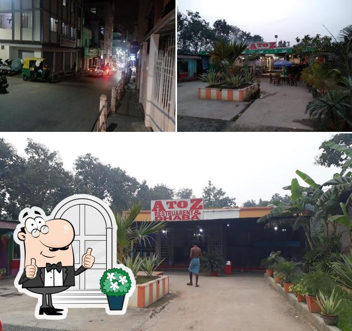 The exterior of A to Z Restaurant