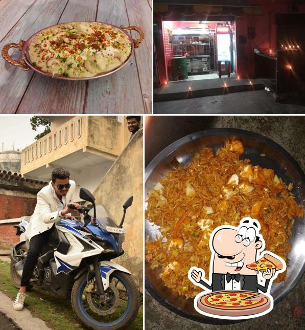 Try out different types of pizza