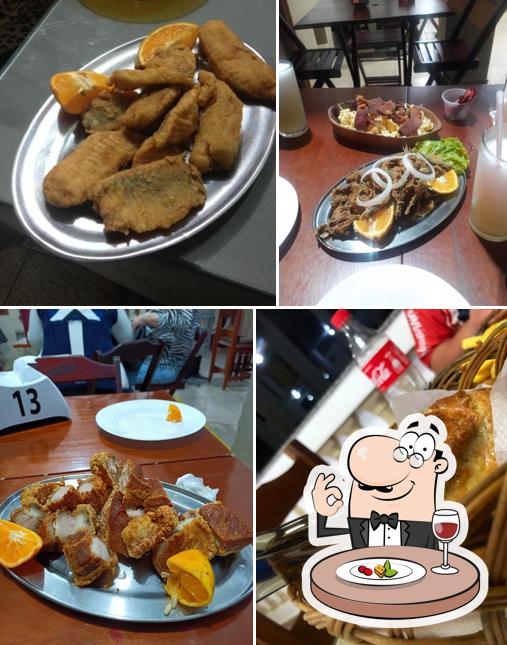 Platos en Bar do Peixe