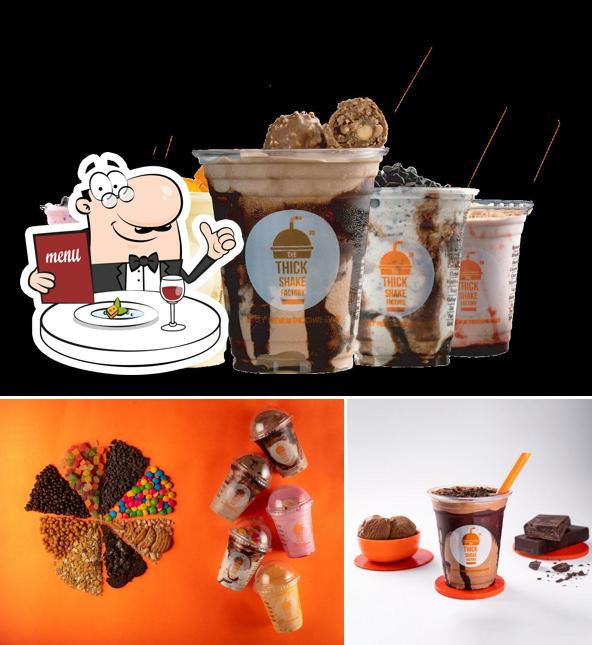 Ice cream at The ThickShake Factory