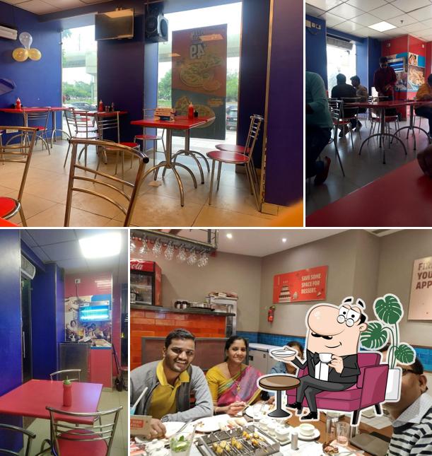 The interior of Domino's Pizza Sector 1, Greater Noida