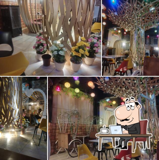 The interior of Dream Restaurant