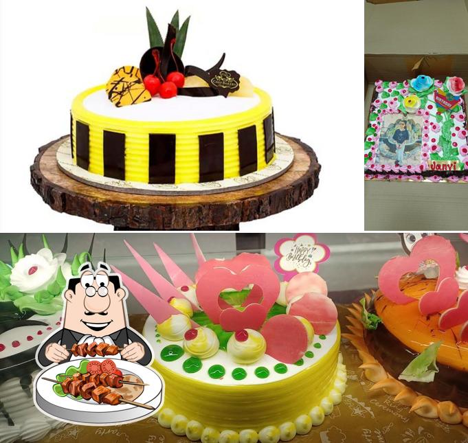 Food at Live Cake Shop