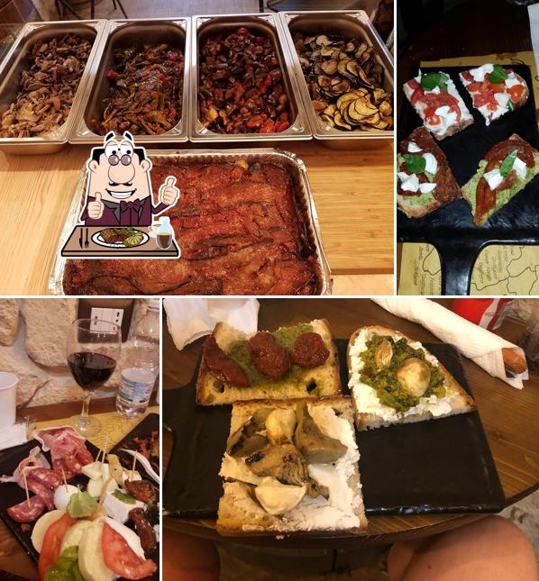 C'è un'ampia varietà di piatti per gli amanti della carne