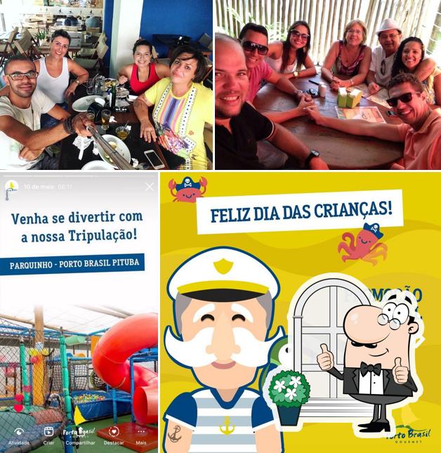 O exterior do Porto Brasil