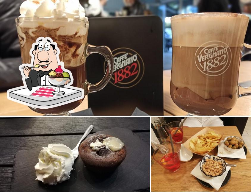 Caffè Vergnano 2Giugno serve un'ampia selezione di dessert