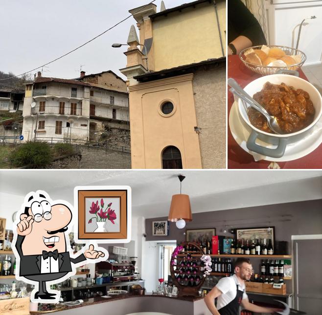 Gli interni di IL CAMPANILE trattoria tipica piemontese