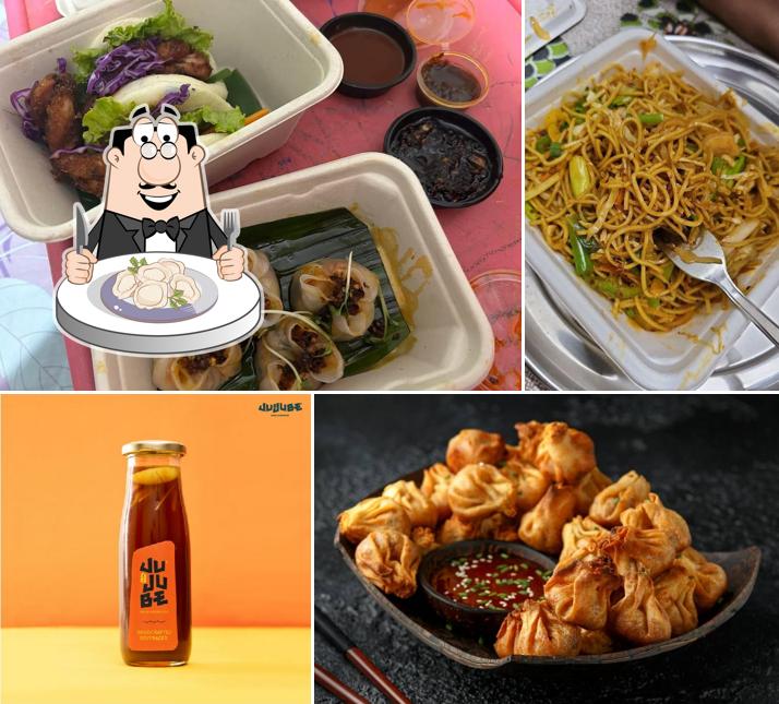 Dumplings at Jujube Asian Cookhouse