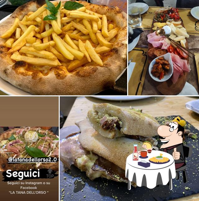 Piatto di formaggi al La Tana Dell'Orso Di Spinella Giuseppe