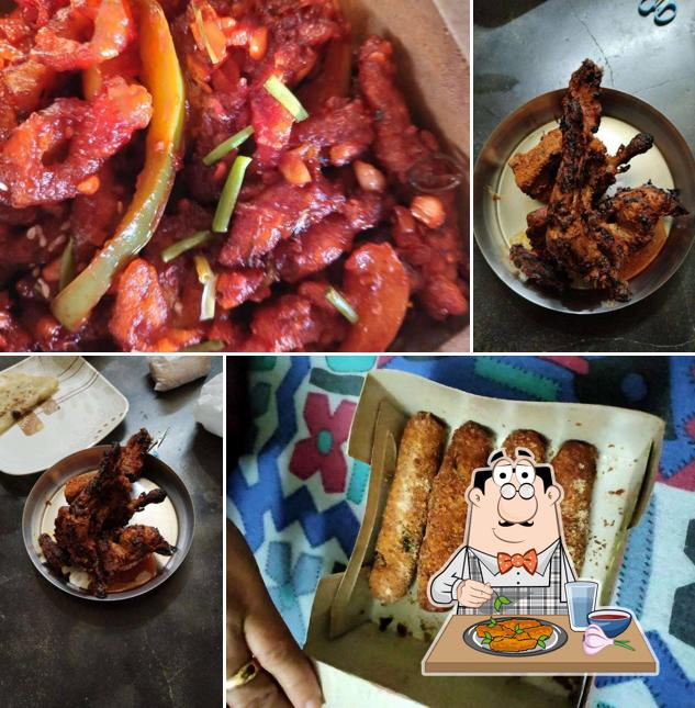 Chicken wings at Mani's Kitchen