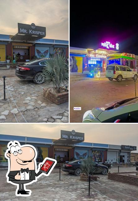 The exterior of Mr. Krisper