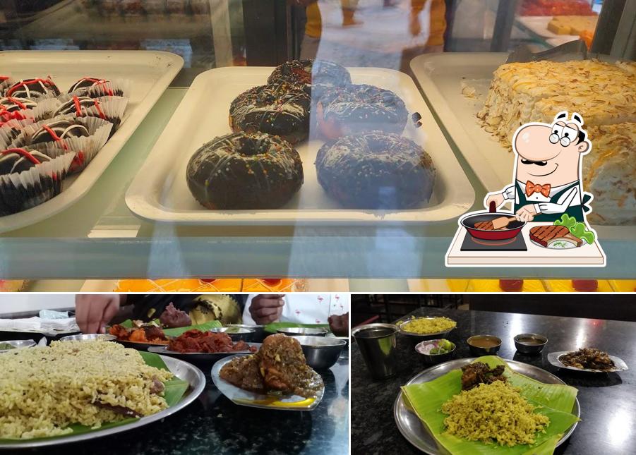 Order meat meals at New Prashanth Hotel