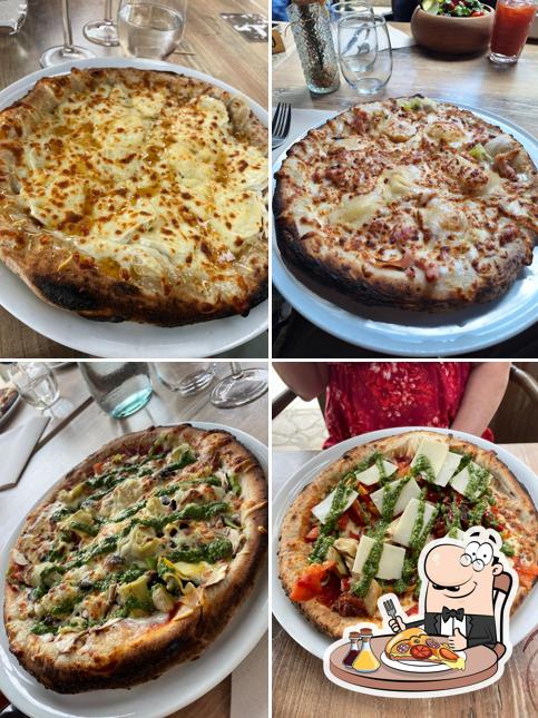 A Restaurant NordSud, vous pouvez déguster des pizzas