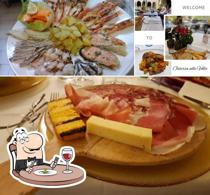 Platti al Osteria Alle Volte