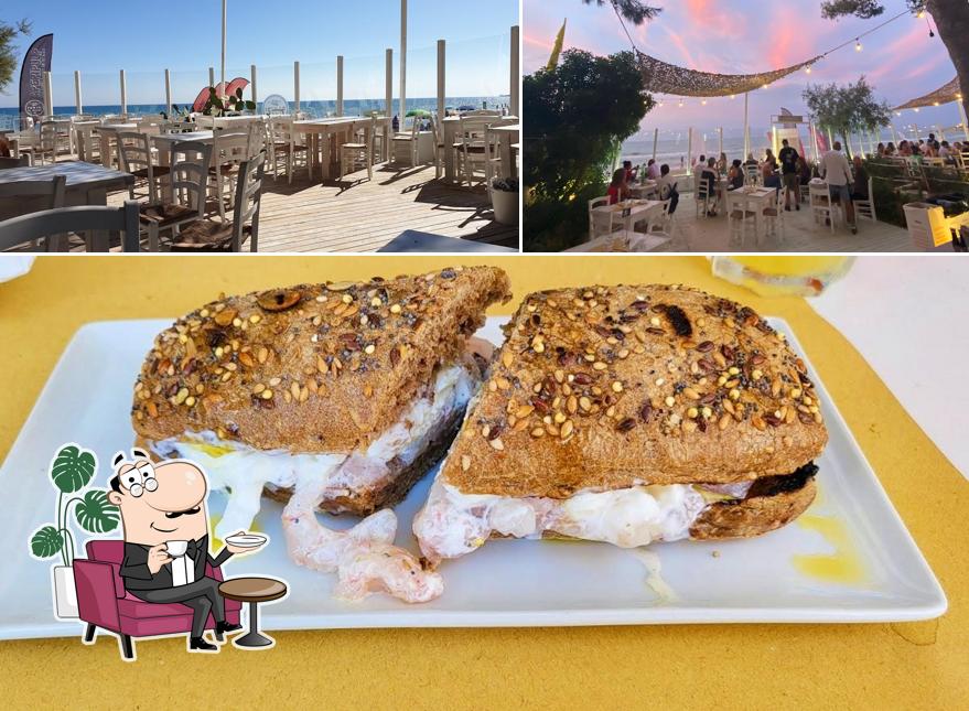 La foto della interni e cibo di Panini di Mare Bistrot - Vieste