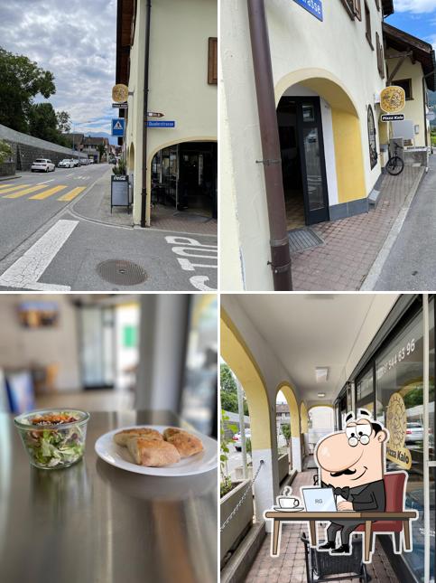 La interni e esterno del ristorante