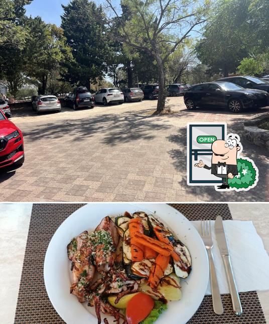 Gli esterni di Restaurant Plantaža