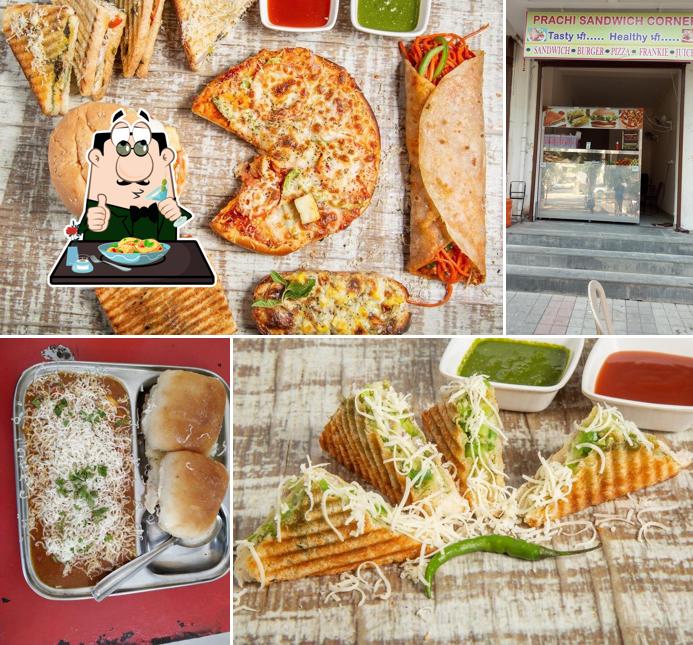Food at Prachi Sandwich Corner