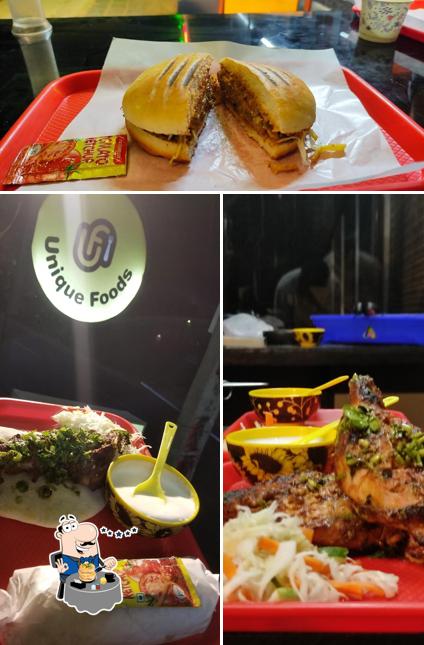 Meals at Unique foods