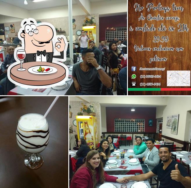 Comida em Restaurante Taunay