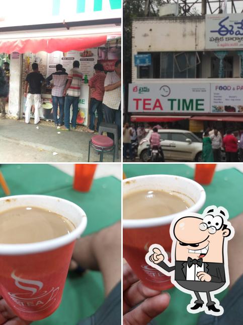 The interior of Tea Time