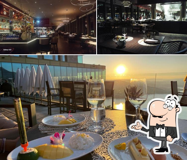 Gli interni di Spices Kitchen & Terrace