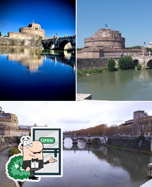 Goditi la vista dall'area esterna di Nero Caffè