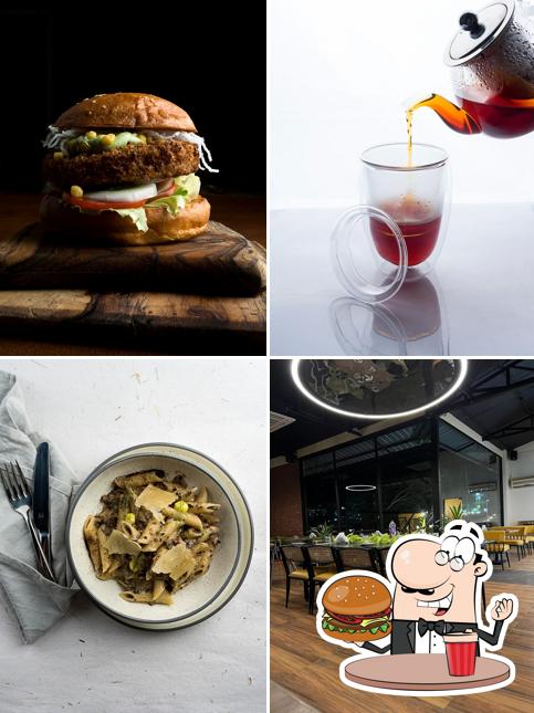 Get a burger at Cafe Cocano Mahabaleshwar