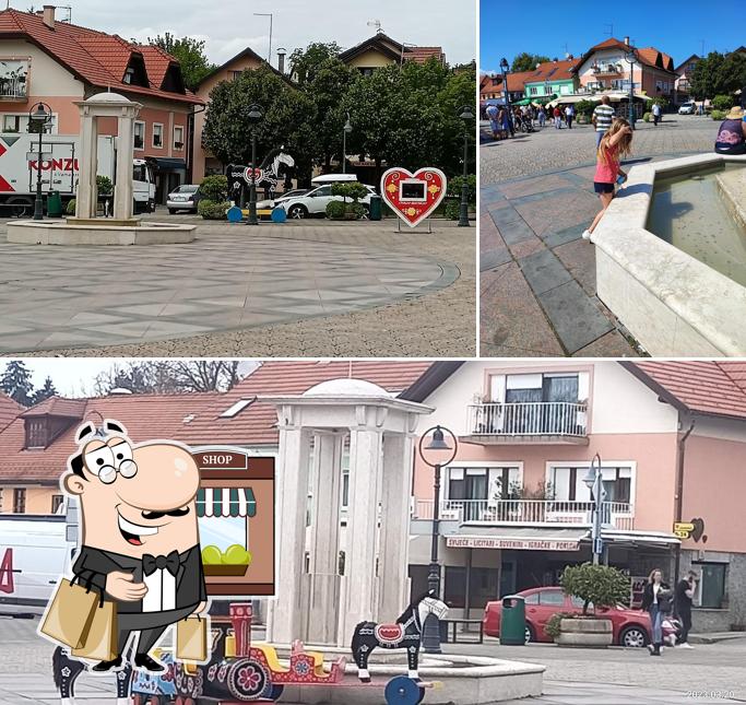 Goditi la vista dagli esterni di Caffe Bar VITA