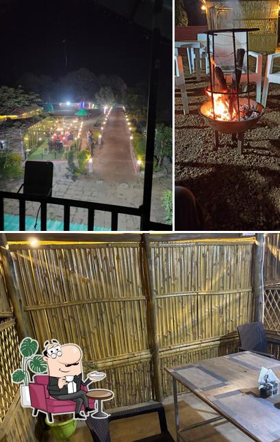 The interior of Jungle Safari Resort & Restaurant