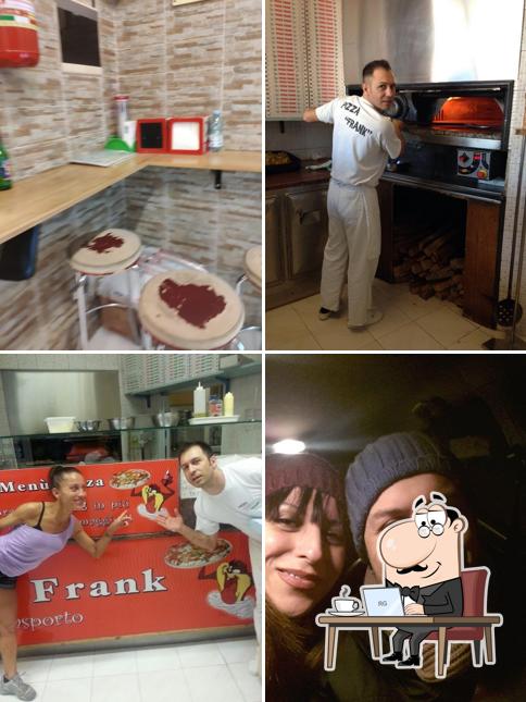 Dai un'occhiata agli interni di Pizza Frank
