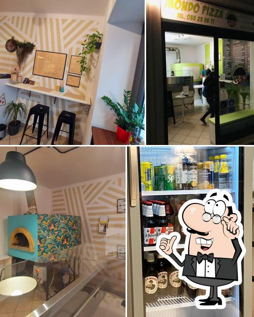 Gli interni di Dolce Pizza Gli interni di Dolce Pizza