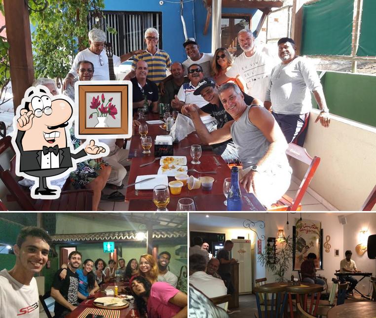 O interior do La Premiatta Pizzaria & Delivery em Salvador