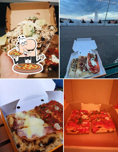 Scegli una pizza a Nero's Pizza Marché