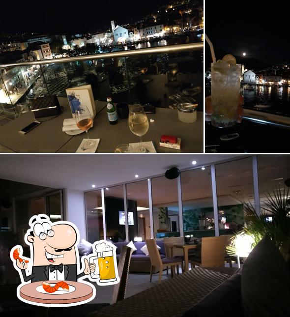 Puoi prenderti un rinfrescante bicchiere di birra chiara o scura