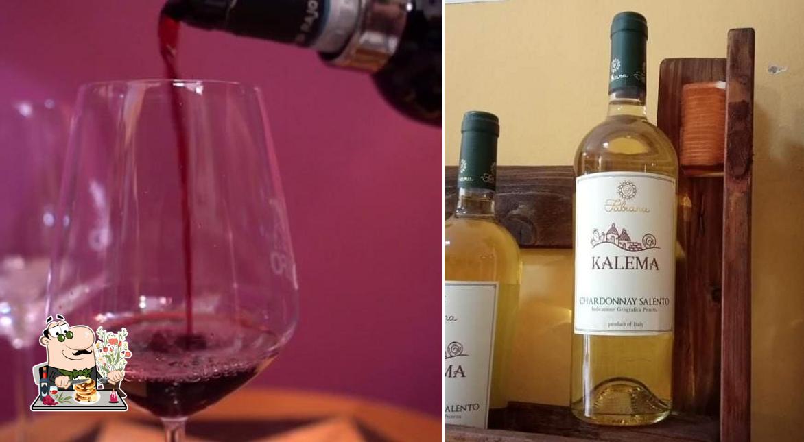 È gradevole godersi un bicchiere di vino a Il Bevitore DiVino