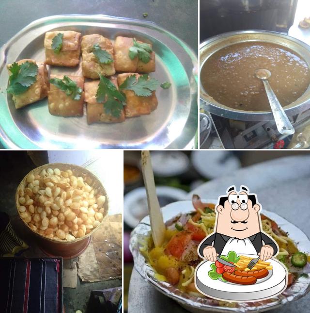 Meals at Bharat panipuri aalu tikki