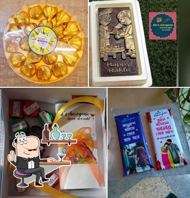 The interior of Bini's Chocogenie