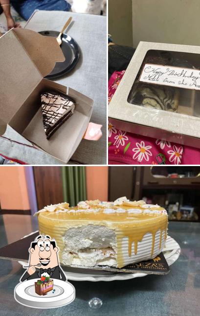 Chocolate cake at FREZA'S Bakery & Confectionery