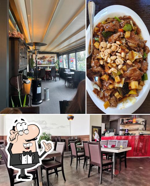 Gli interni di Fang chinese restaurant