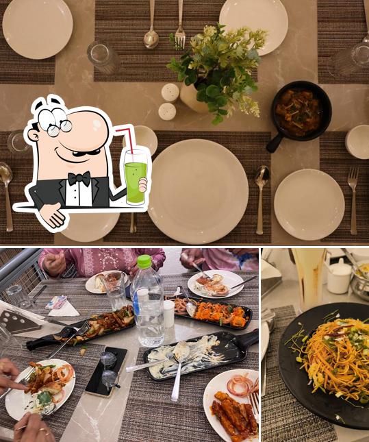 Enjoy a beverage at Flavours of Cawnpore