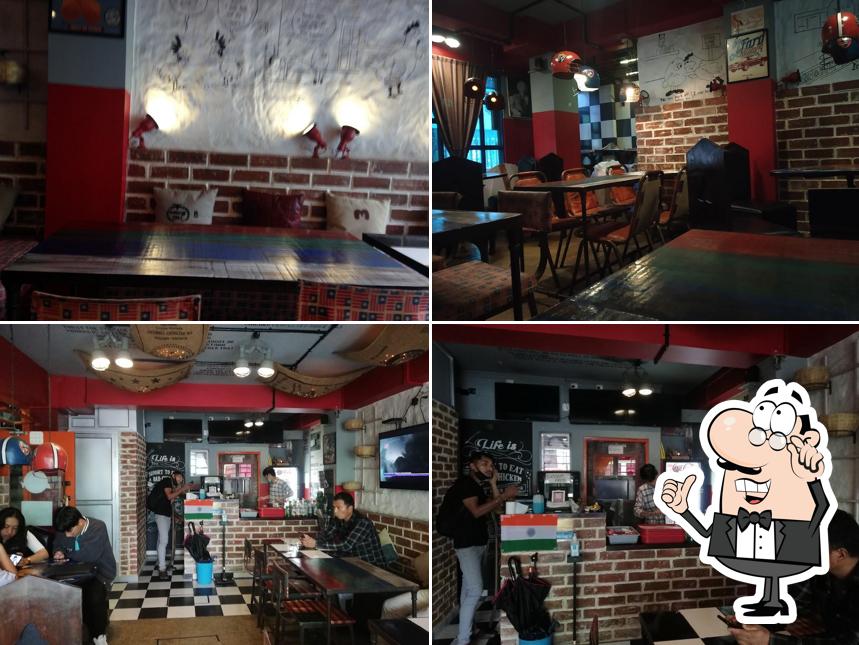 The interior of Genuine Broaster Chicken