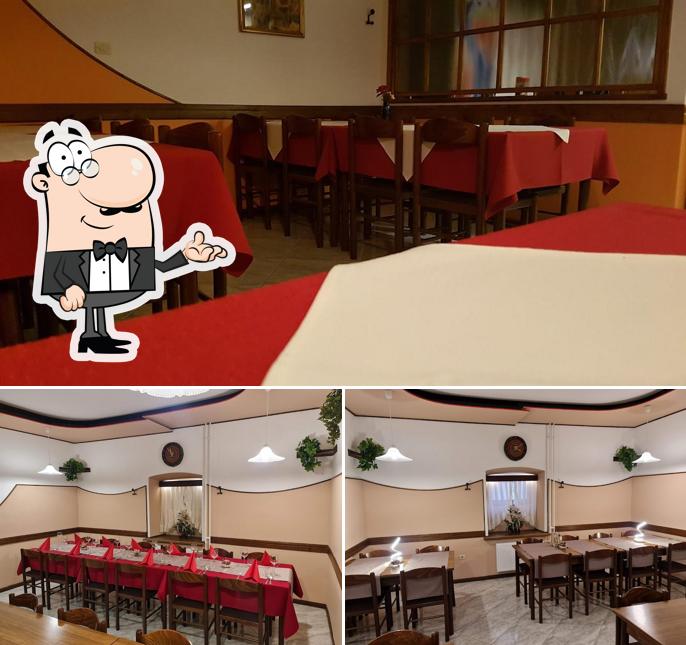 Gli interni di Gostilna pri Kobalu