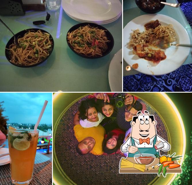 Spaghetti bolognese at Kawo The Rooftop