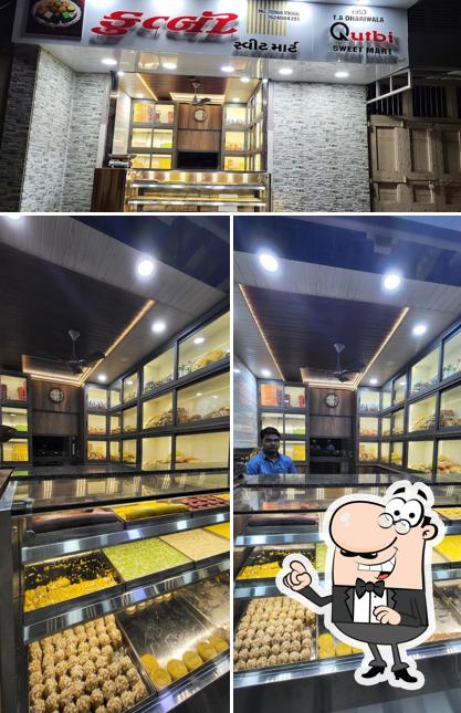 The interior of Qutbi Sweet